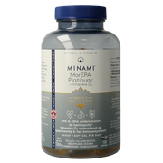 Minami MorEPA platinum + vitamine D3 120.00 Softgels