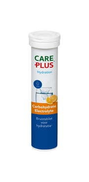 Care Plus Carbohydrate electrolyte orange 20.00 Bruistabletten