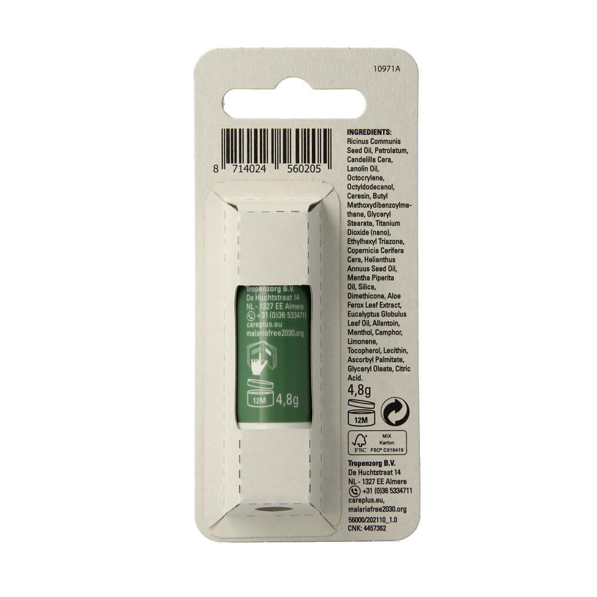 Care Plus Lipstick SPF30  4.80 Gram