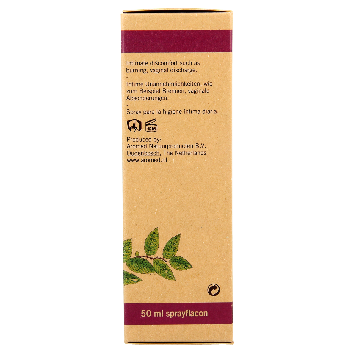 Aromed Candira intiem hygiene spray 50.00 Milliliter