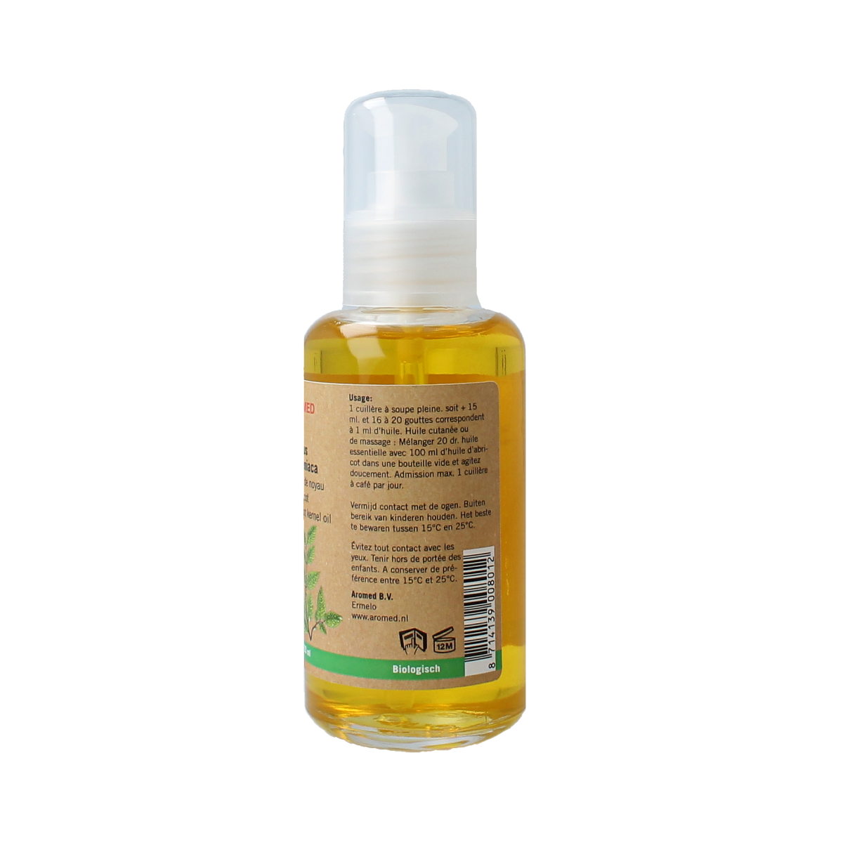 Aromed Abrikozenpitolie bio 100.00 Milliliter