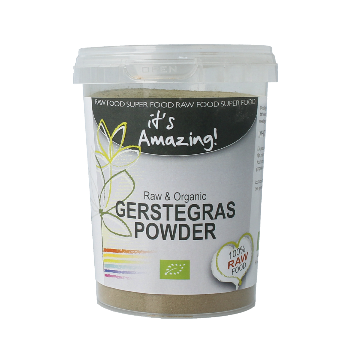 It's Amazing Gerstegras poeder bio  150.00 Gram