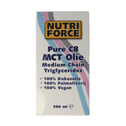 Nutriforce MCT 8 olie 500.00 Milliliter