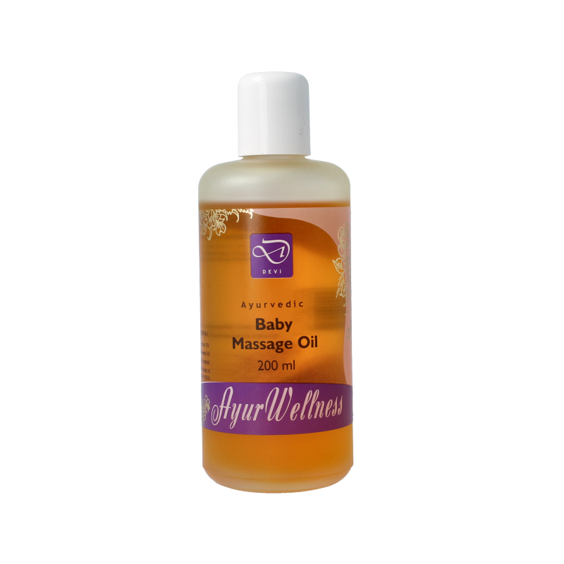 Devi Ayurwellness baby massage oil 200 Milliliter