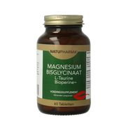 Natupharma Magnesium bisglycinaat 125mg 60 Tabletten
