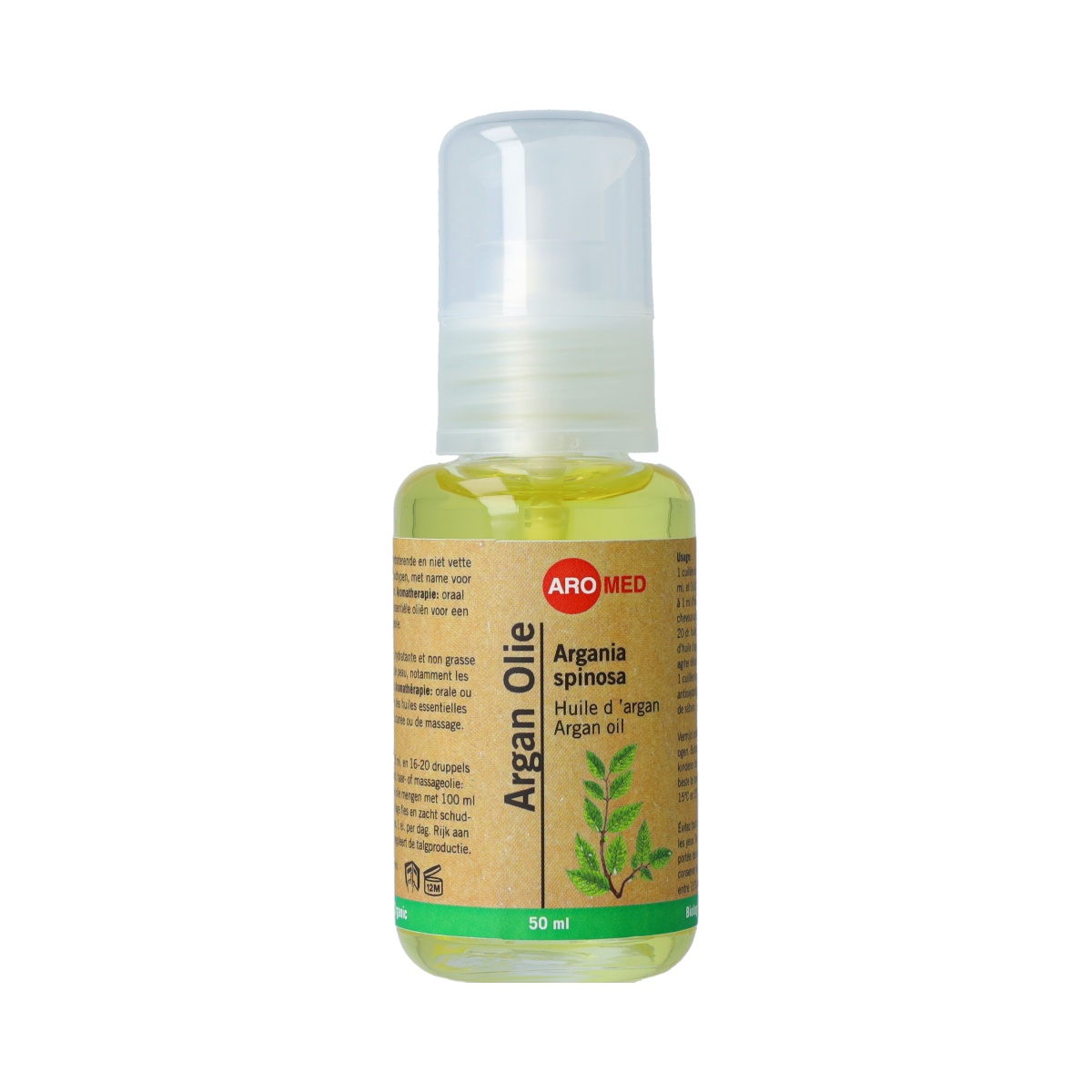 Aromed Argan olie BIO 50.00 Milliliter