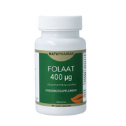 Natupharma Folaat 400ug quatrefolic 60.00 Stuks