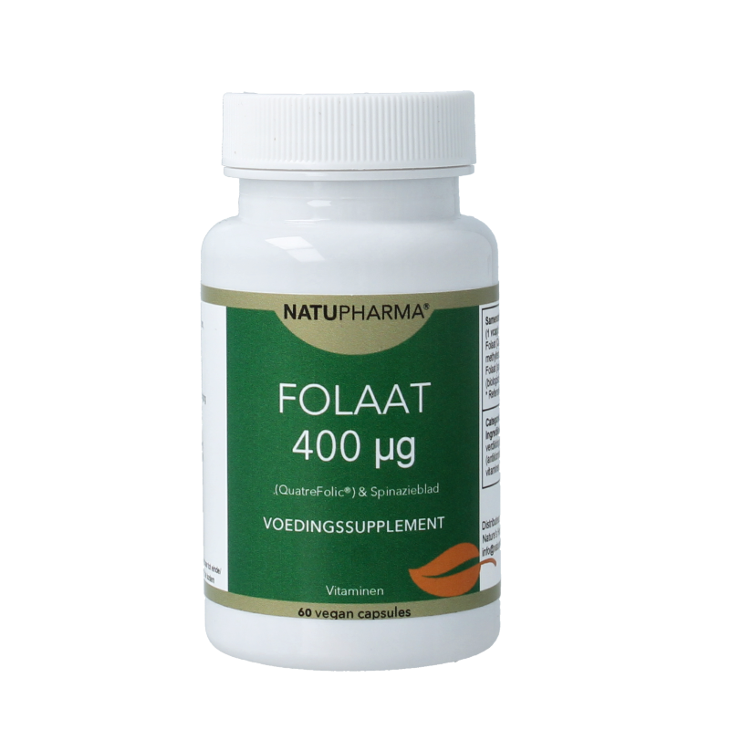 Natupharma Folaat 400ug quatrefolic 60 Stuks