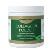 Natupharma Collageen poeder sinaasappelsmaak 210.00 Gram