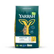 Yarrah Adult kattenvoer met kip bio 10.00 Kilogram