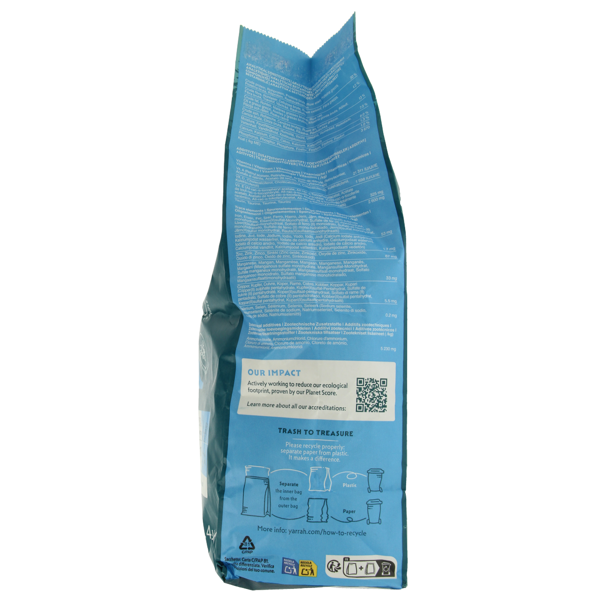 Yarrah Adult kattenvoer met vis bio 2400.00 Gram