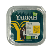 Yarrah Hondenvoer pate met kip bio 150.00 Gram