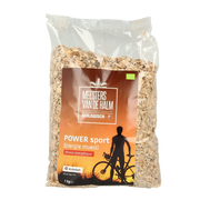 De Halm Muesli energie power sport bio 1.00 Kilogram