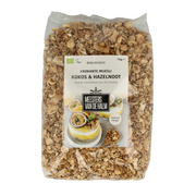 De Halm Muesli krokant kokos en hazelnoten bio 1.00 Kilogram