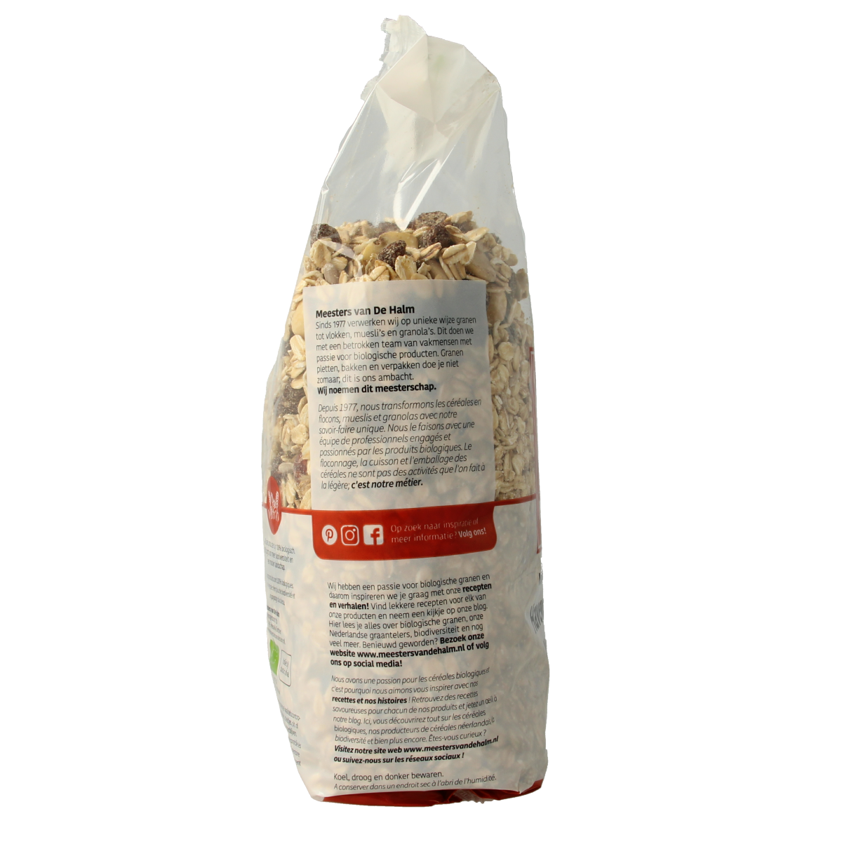 De Halm Havermuesli bio 750.00 Gram