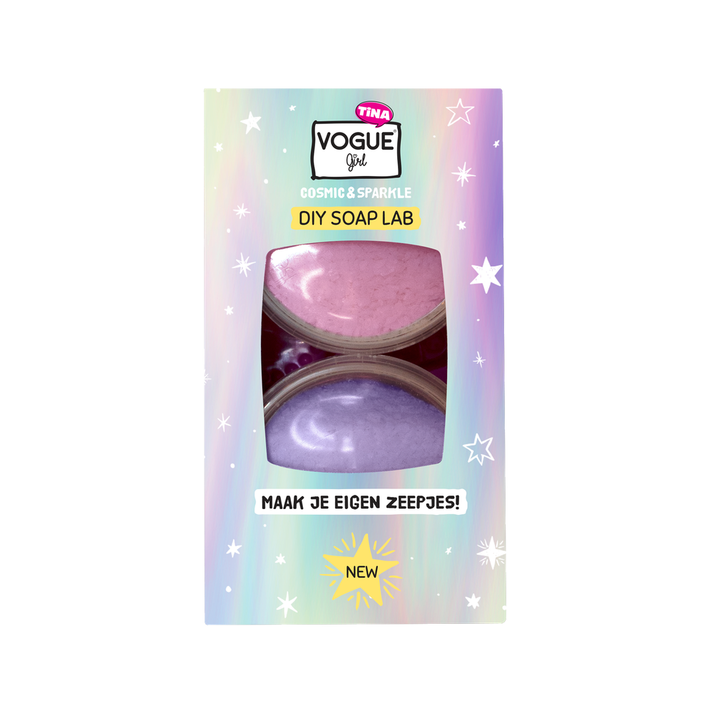 Vogue Girl DIY soaplab cosmic & sparkle 2 x 75 g 1 Set