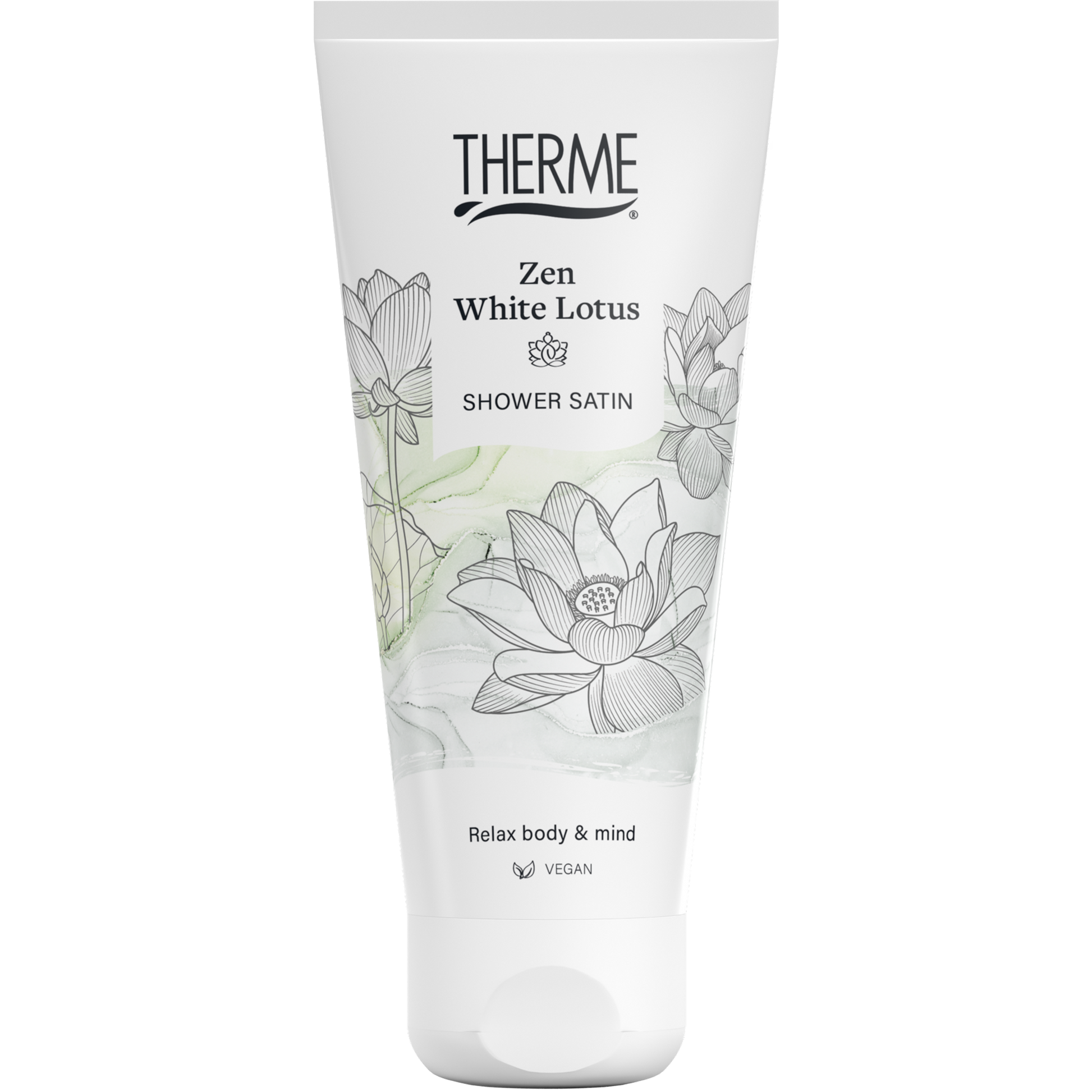 Therme Zen white lotus shower satin 200.00 Milliliter