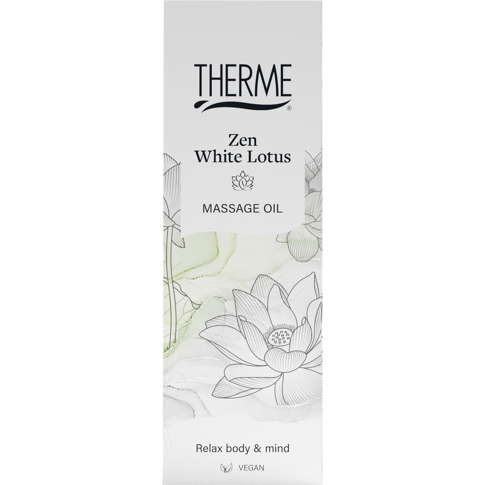 Therme Zen white lotus massage oil 125 Milliliter