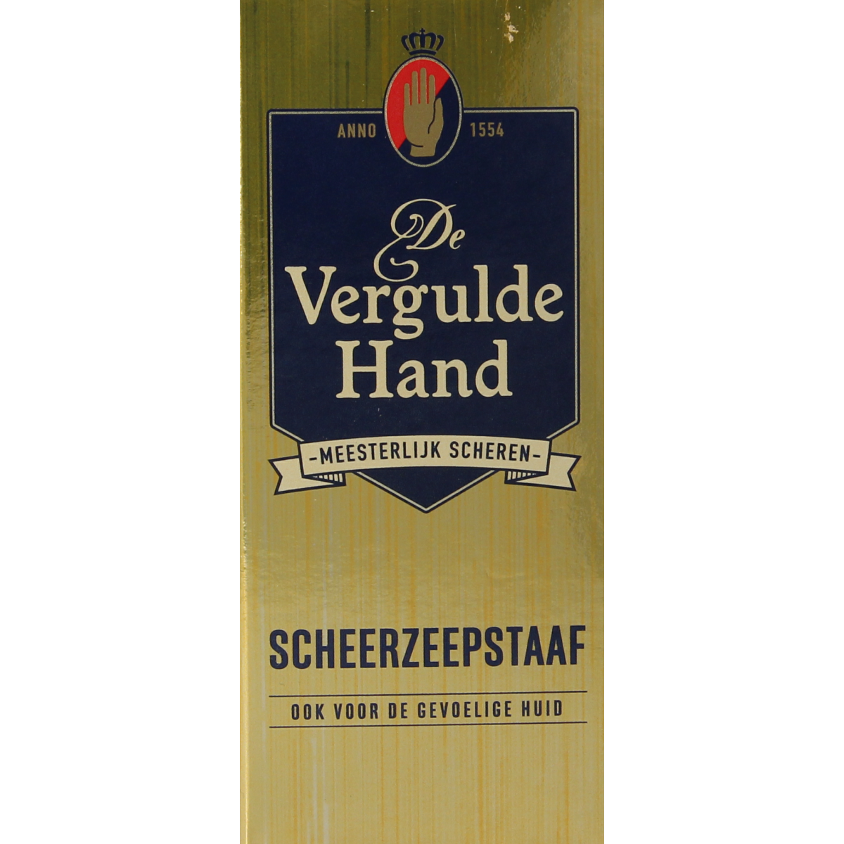 Vergulde Hand Scheerzeepstaaf 75.00 Gram