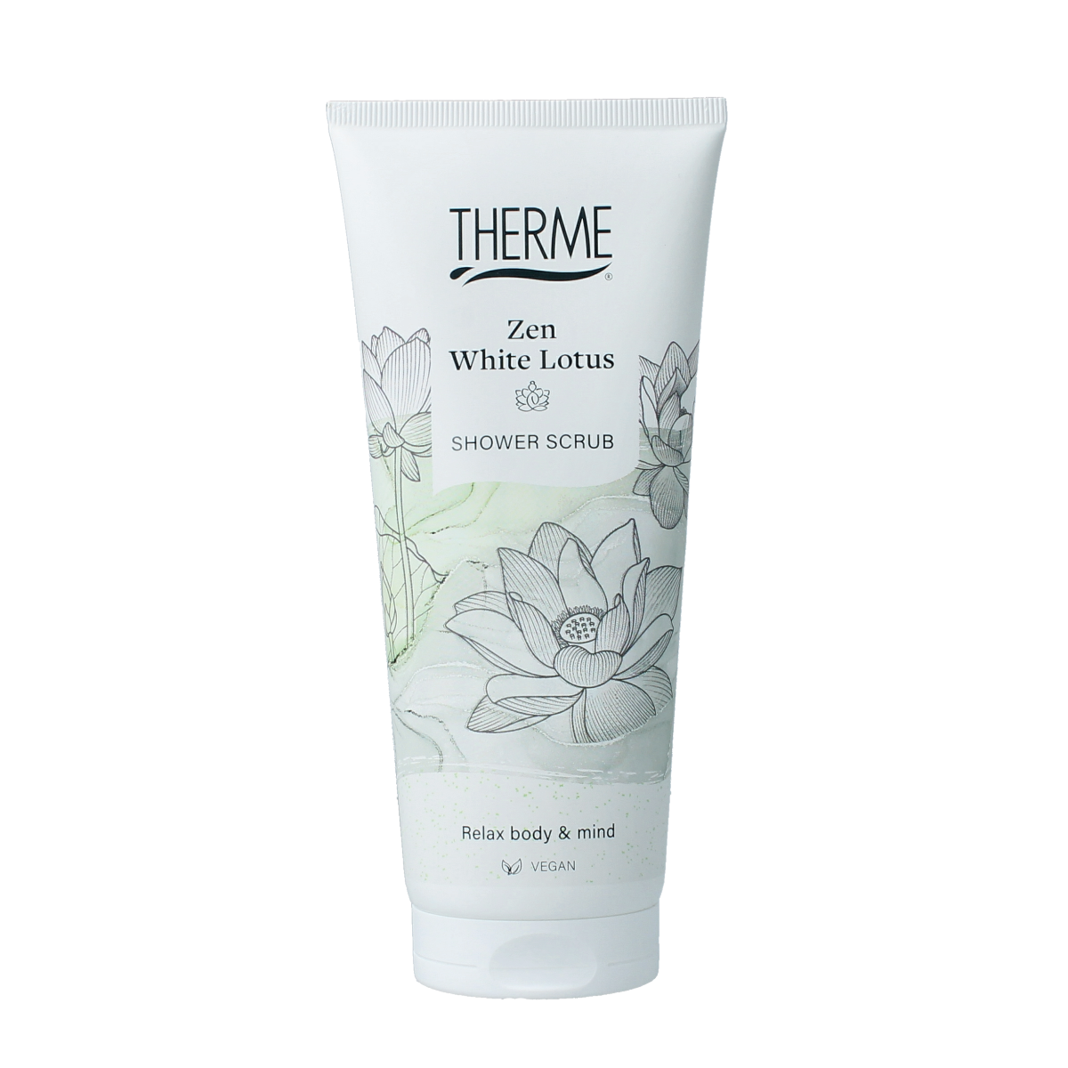 Therme Zen white lotus shower scrub 200.00 Milliliter