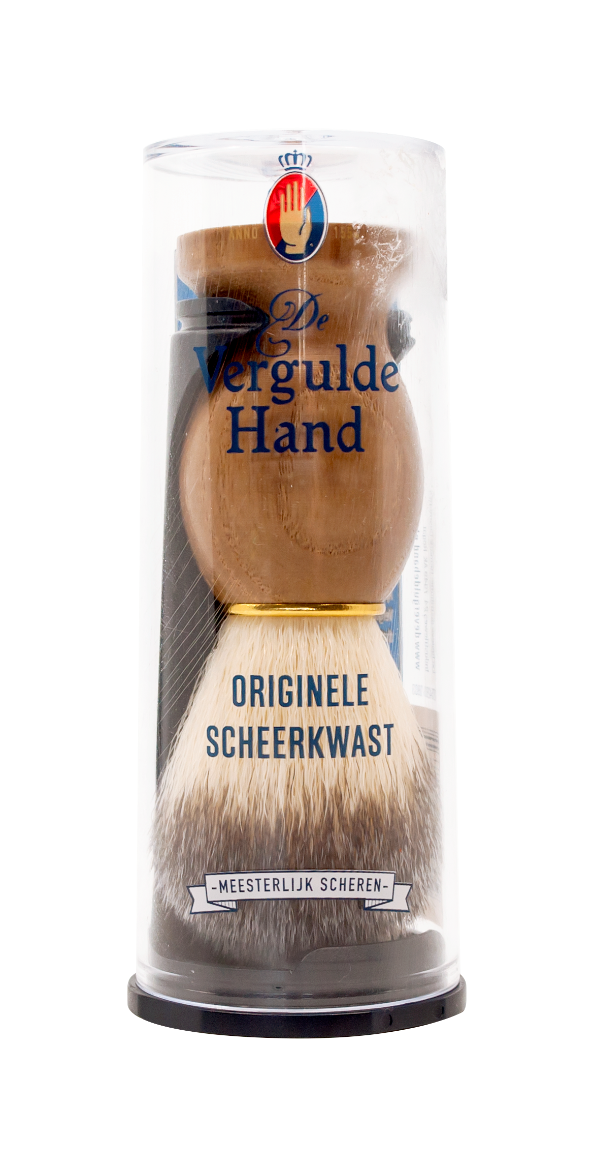 Vergulde Hand Kappersscheerkwast 1 Stuks