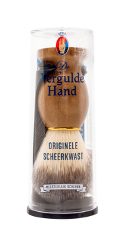 Vergulde Hand Kappersscheerkwast 1.00 Stuks