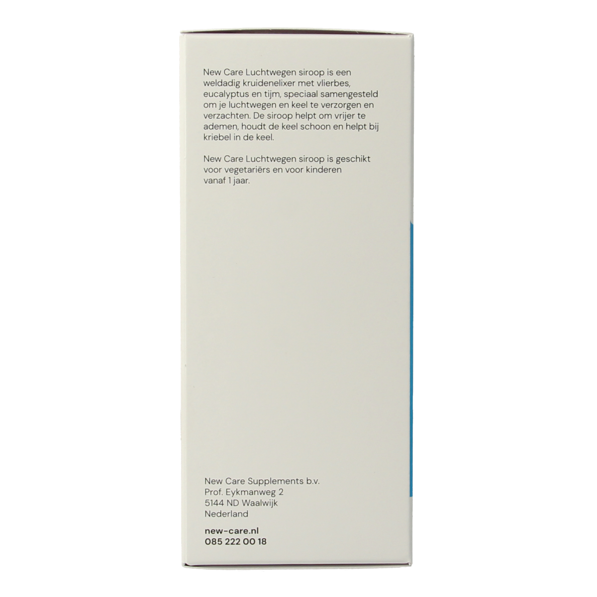 New Care Luchtwegen siroop 125.00 Milliliter