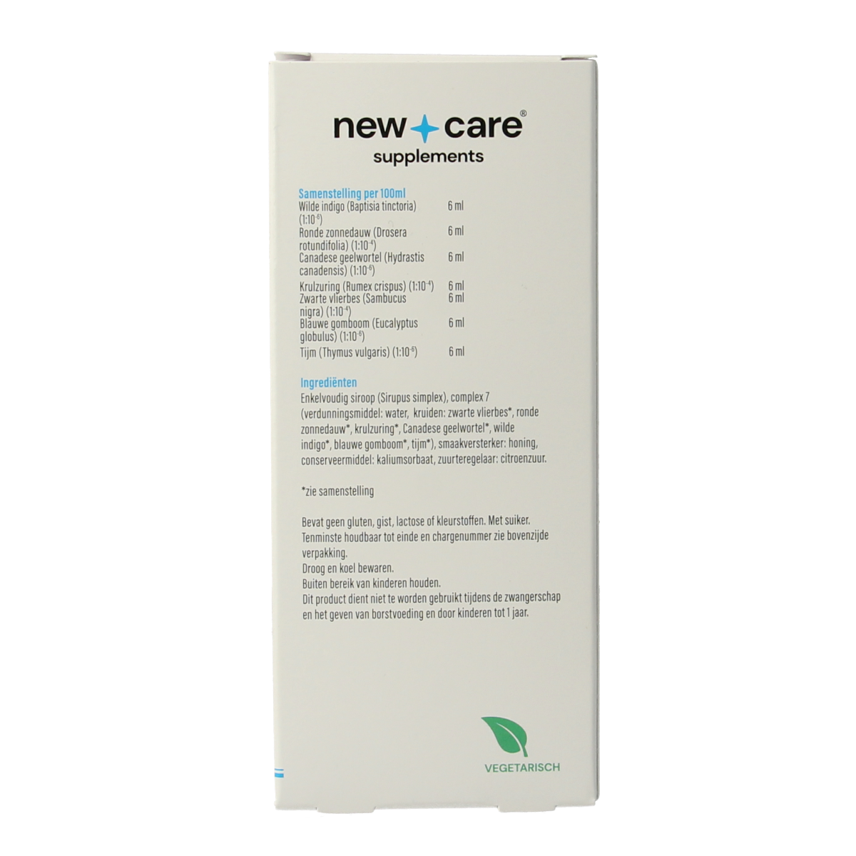 New Care Luchtwegen siroop 125.00 Milliliter