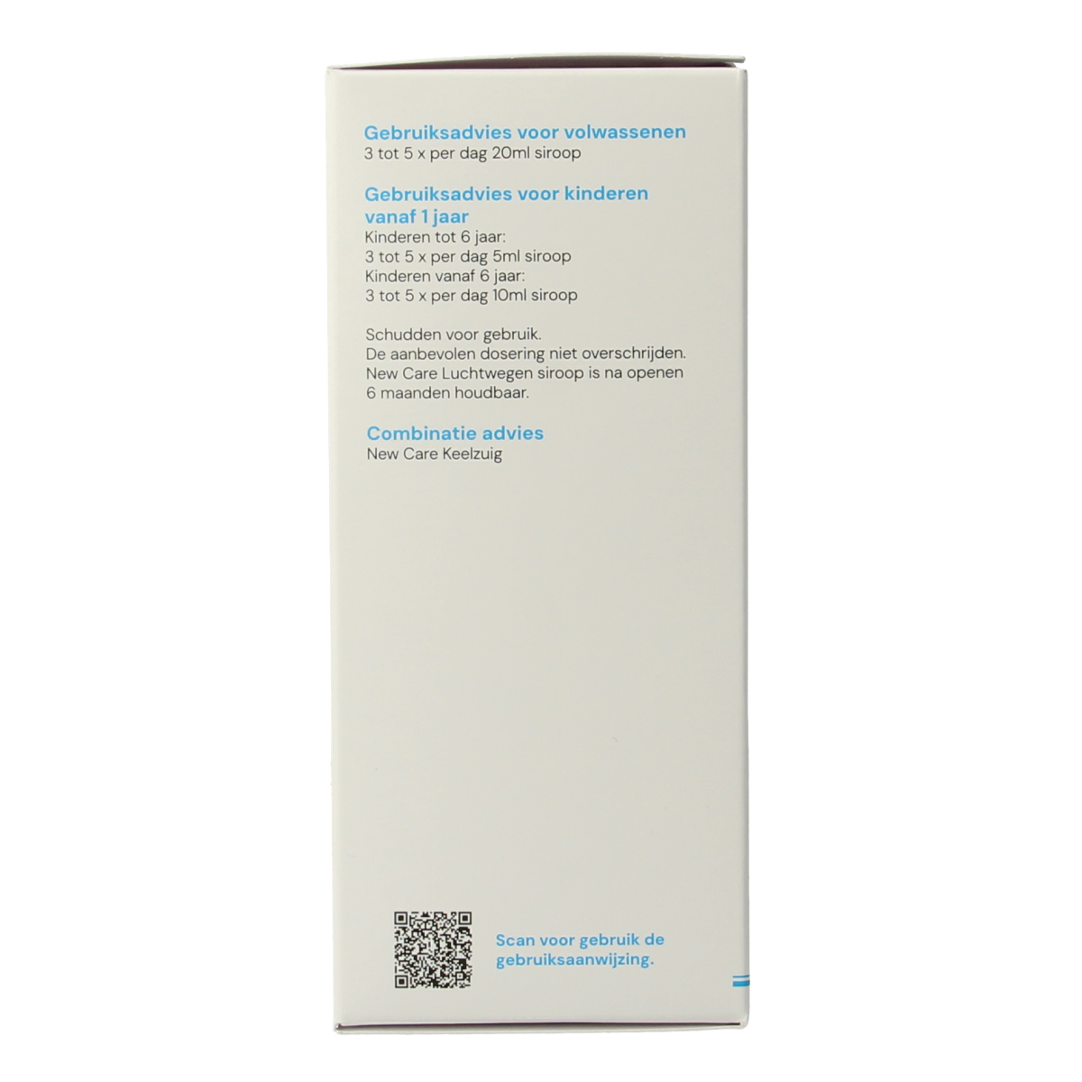 New Care Luchtwegen siroop 125.00 Milliliter