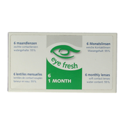 Eyefresh Maandlenzen -6.00  6.00 Stuks