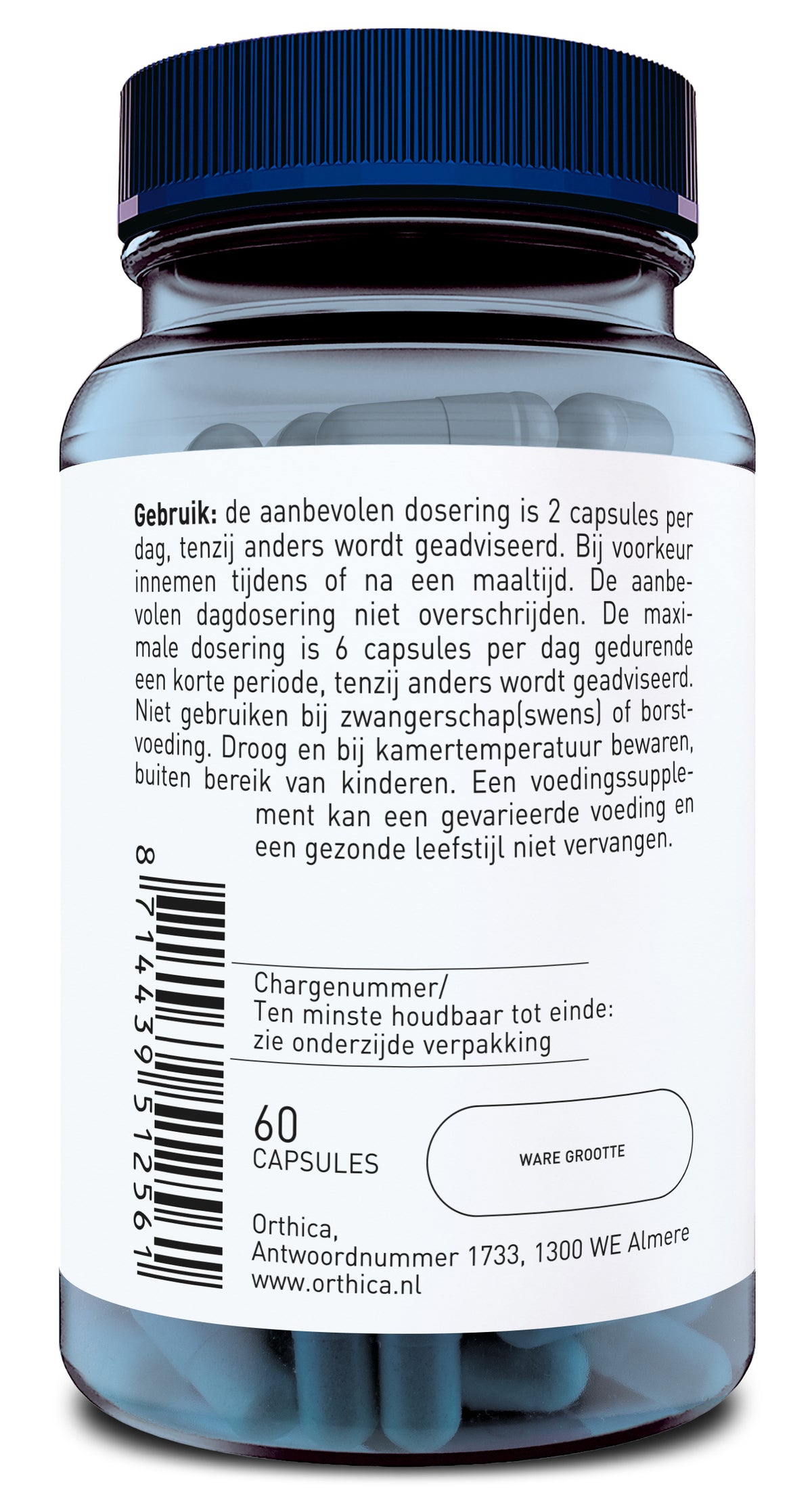 Orthica Alfa liponzuur 60.00 Capsules