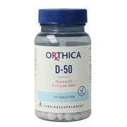 Orthica Vitamine D-50 120.00 Tabletten