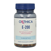 Orthica Vitamine E-200 90.00 Softgels