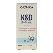 Orthica Vitamine K & D zuigeling 10.00 Milliliter