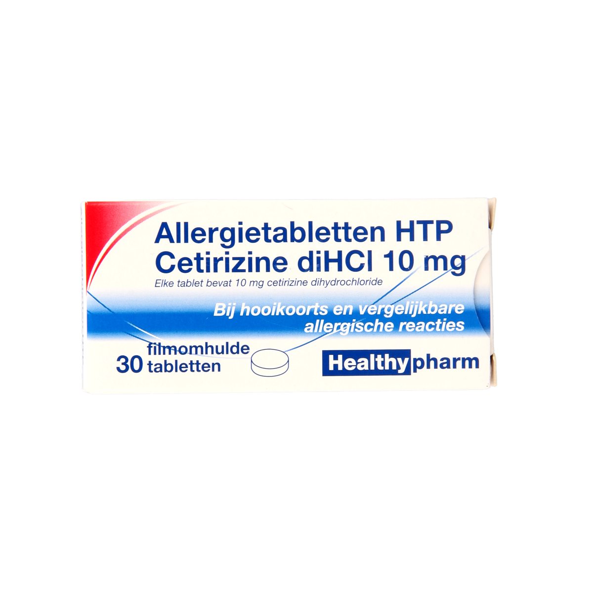 Healthypharm Cetirizine diHCl 10mg 30.00 Tabletten