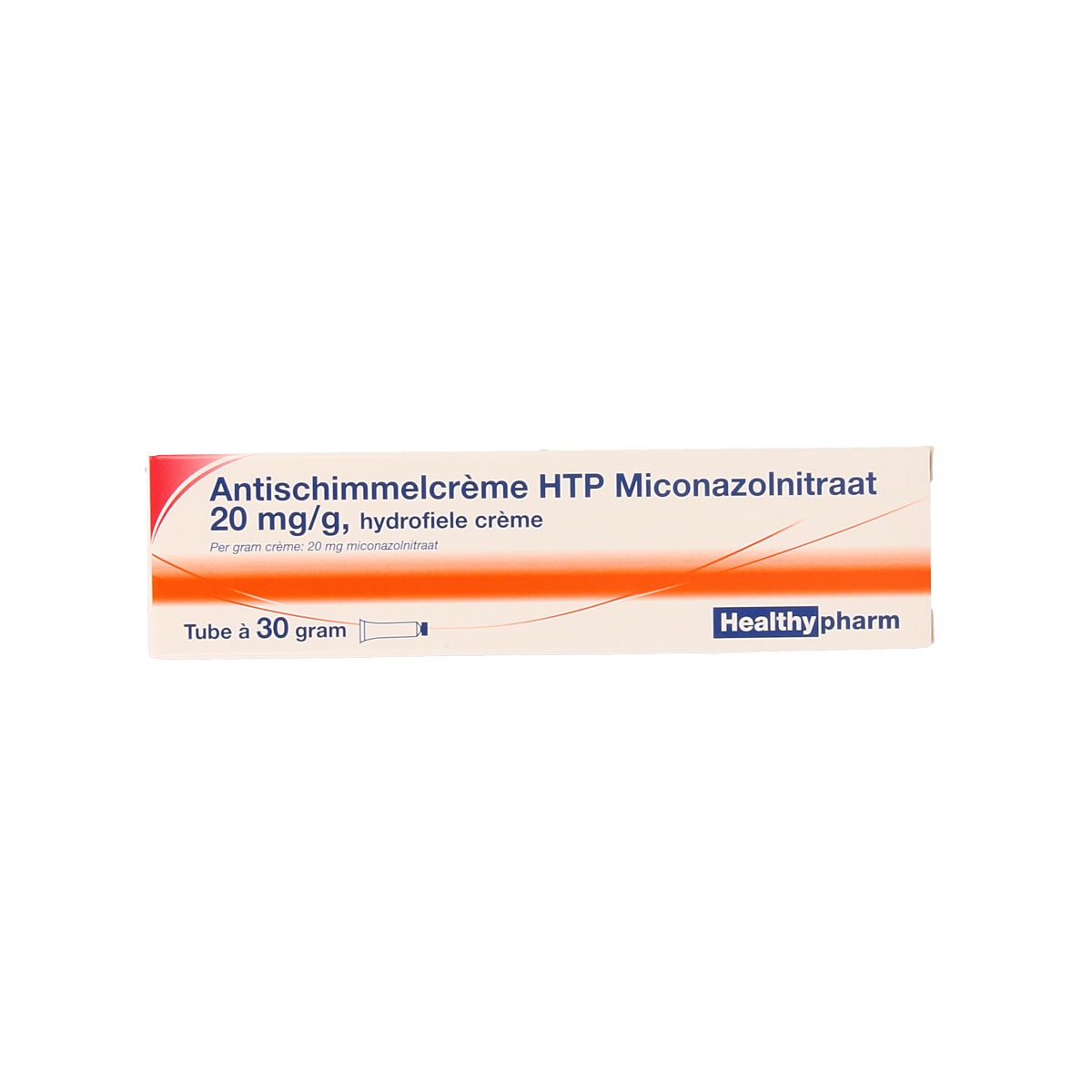 Healthypharm Miconazolnitraat 20mg/g creme 30.00 Gram