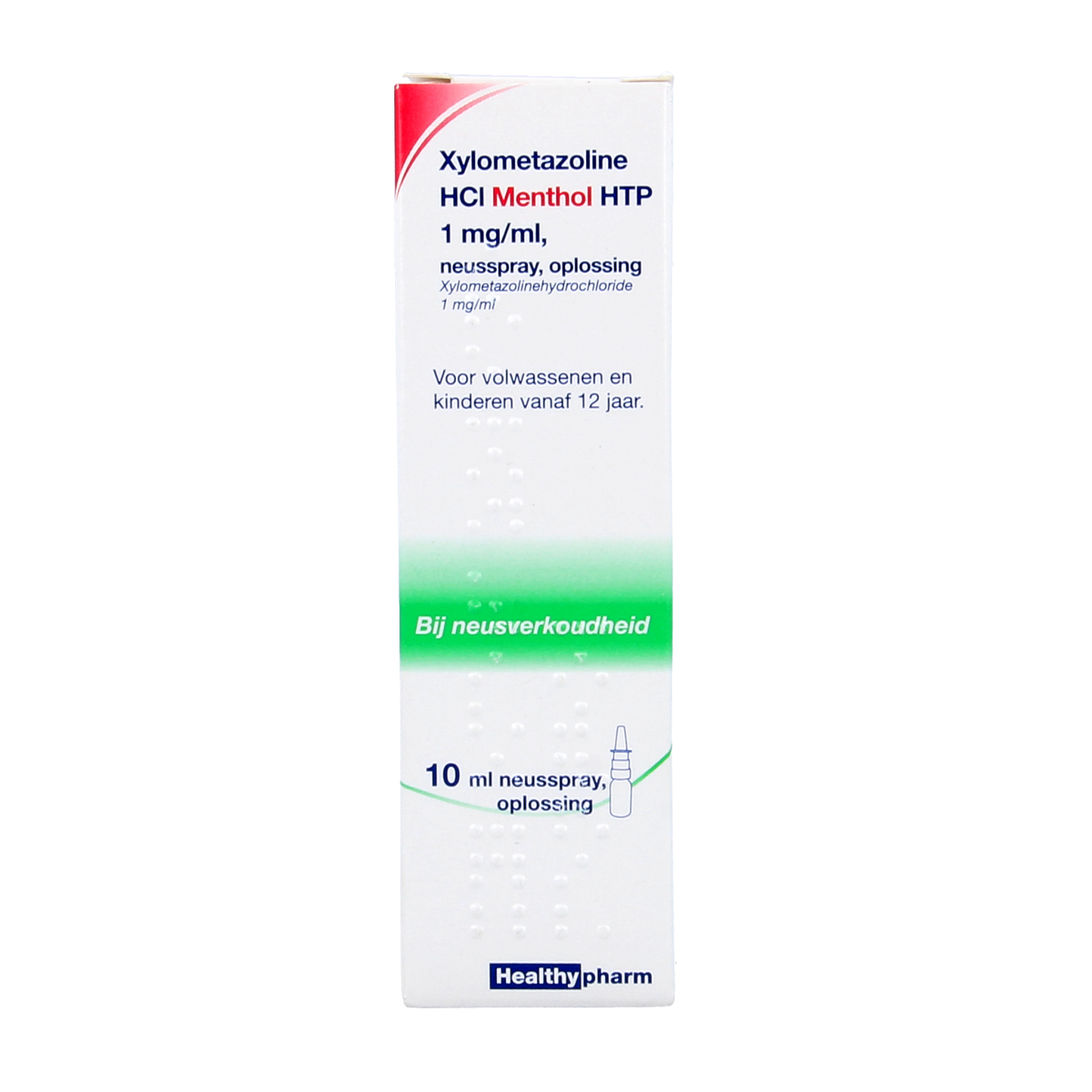 Healthypharm Neusspray xylometazol menthol 10.00 Milliliter