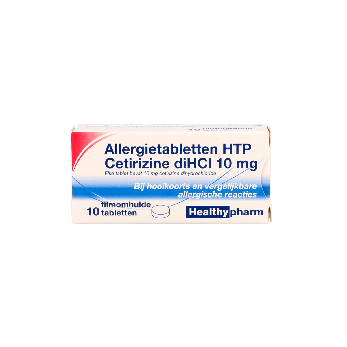 Healthypharm Cetirizine diHCl 10mg 10.00 Tabletten