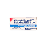 Healthypharm Cetirizine diHCl 10mg 10.00 Tabletten