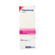 Healthypharm Thijmsiroop suikervrij 150.00 Milliliter