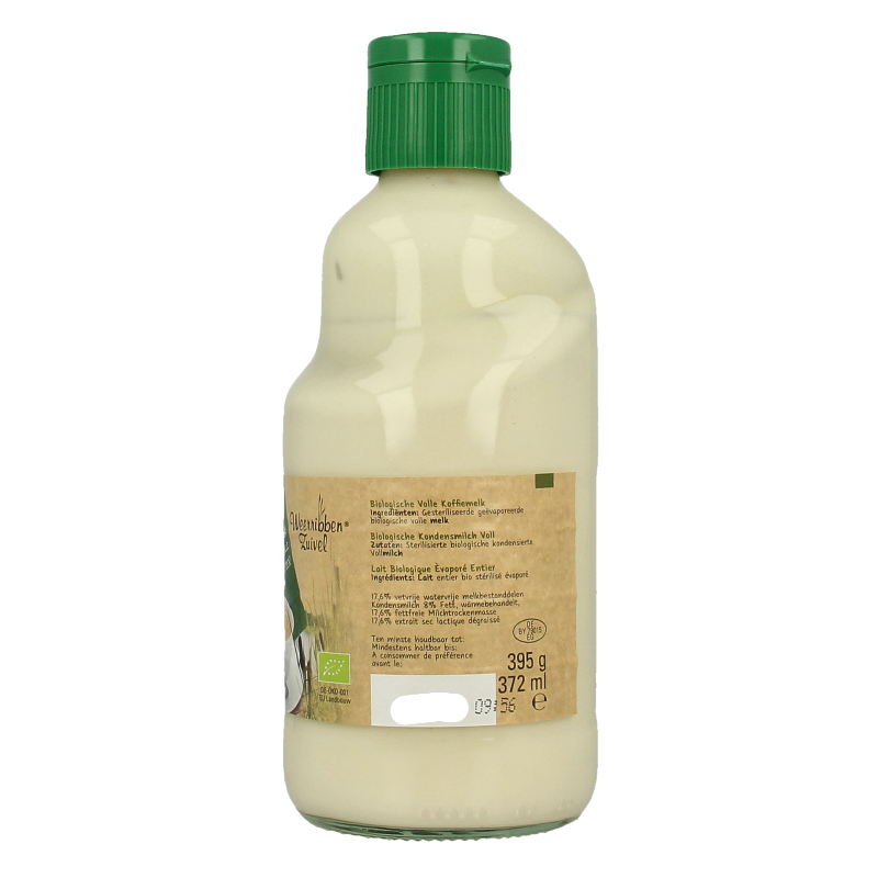 Weerribben Koffiemelk vol bio 372 Milliliter