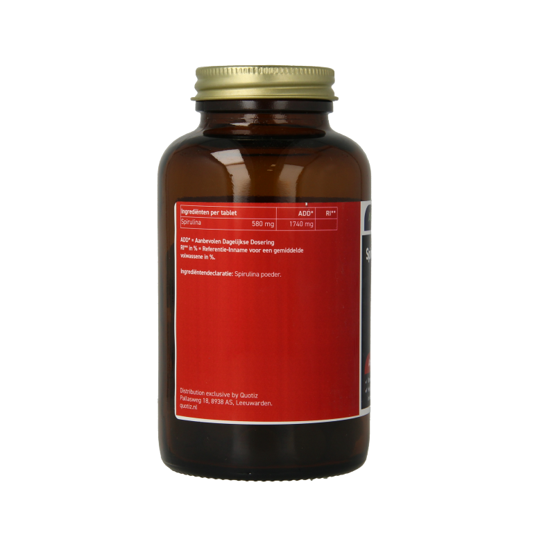 All Natural Spirulina 580mg 200 Tabletten