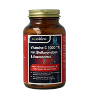 All Natural Vitamine C 1000 met bioflavonoiden & rozenbottel 100 Tabletten