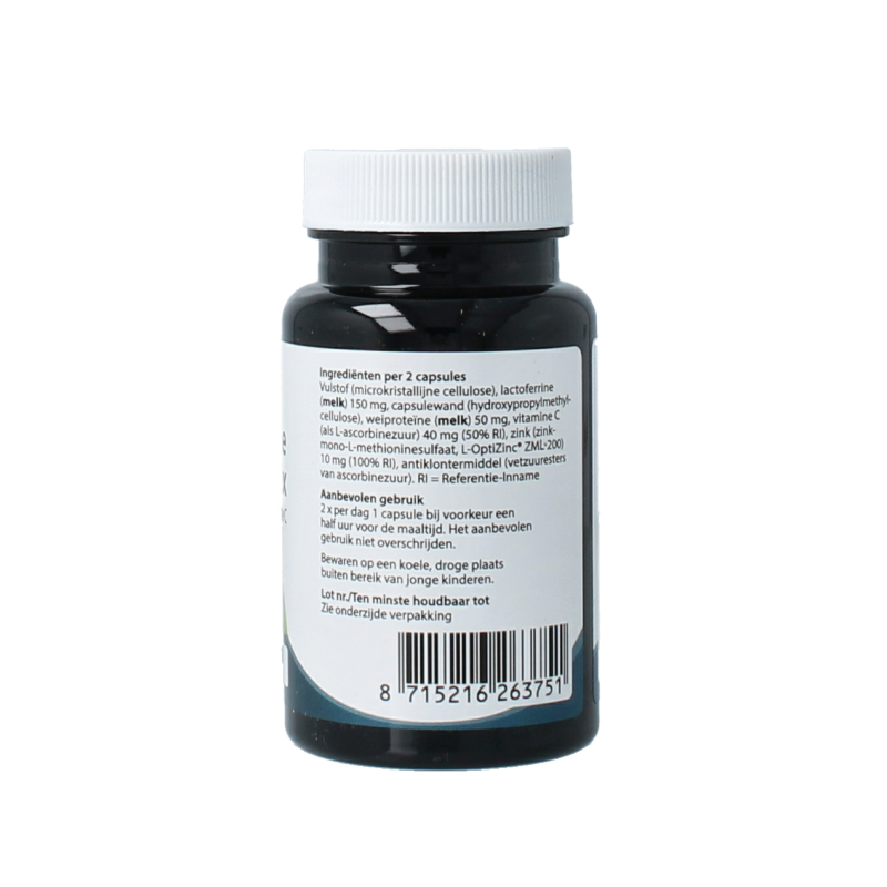 Springfield Lactoferrine 75mg 60 Vegetarische capsules