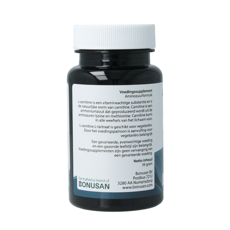 Springfield L-Carnitine 60 Vegetarische capsules