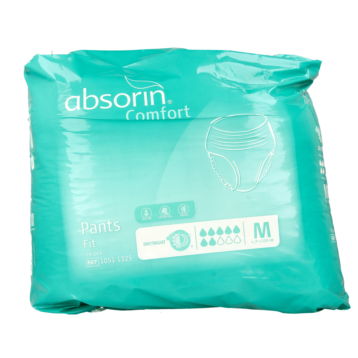 Absorin Comfort pants fit maat M tot 120cm 14.00 Stuks