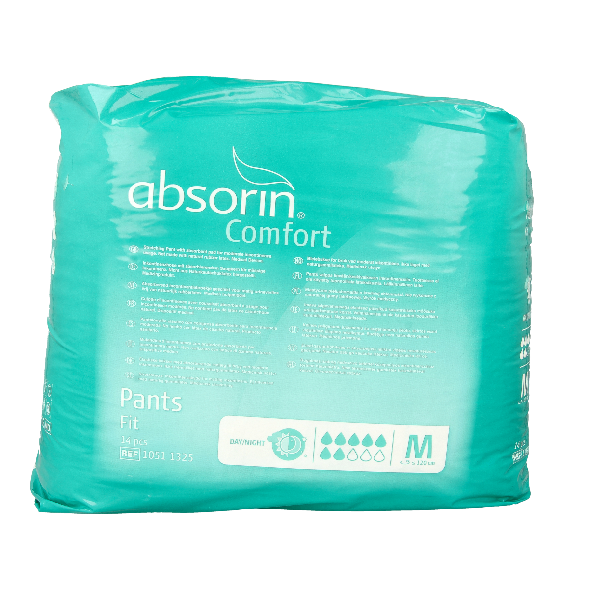 Absorin Comfort pants fit maat M tot 120cm 14.00 Stuks