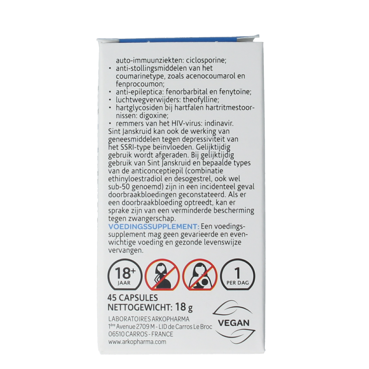 Arkocaps Sint Janskruid 45.00 Capsules