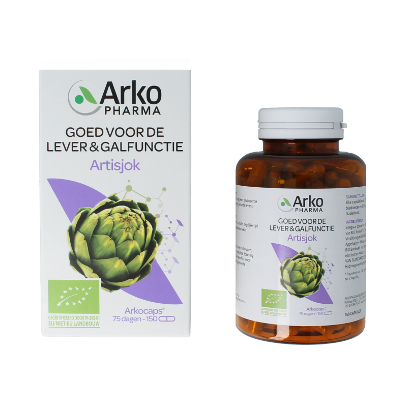 Arkocaps Artisjok bio 150 Capsules