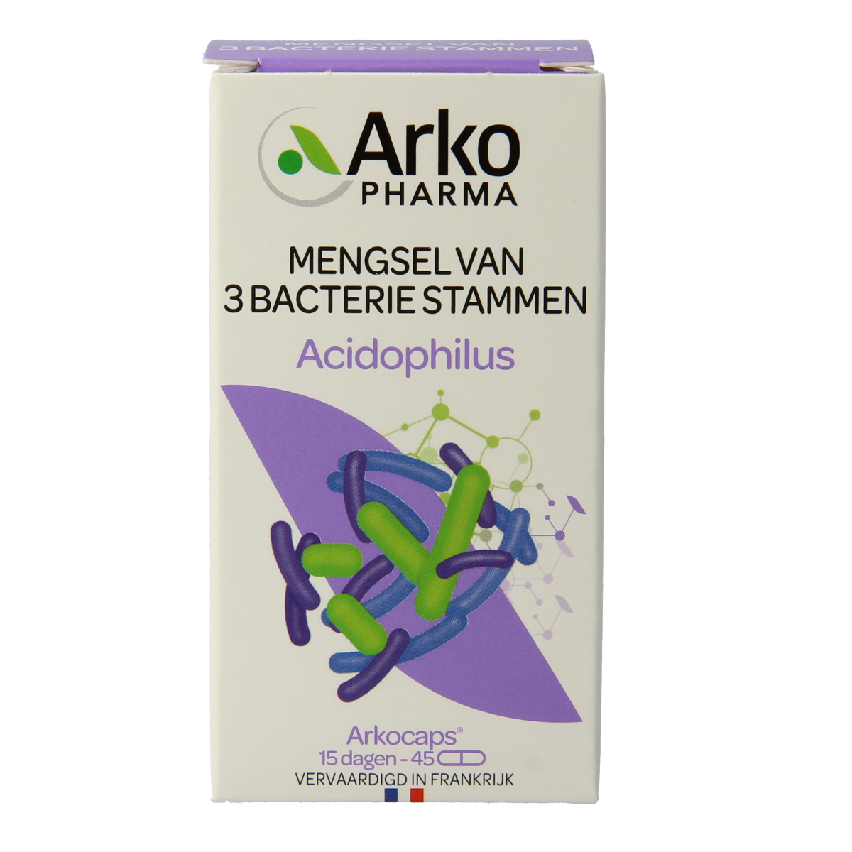 Arkocaps Acidophilus complex 45.00 Capsules